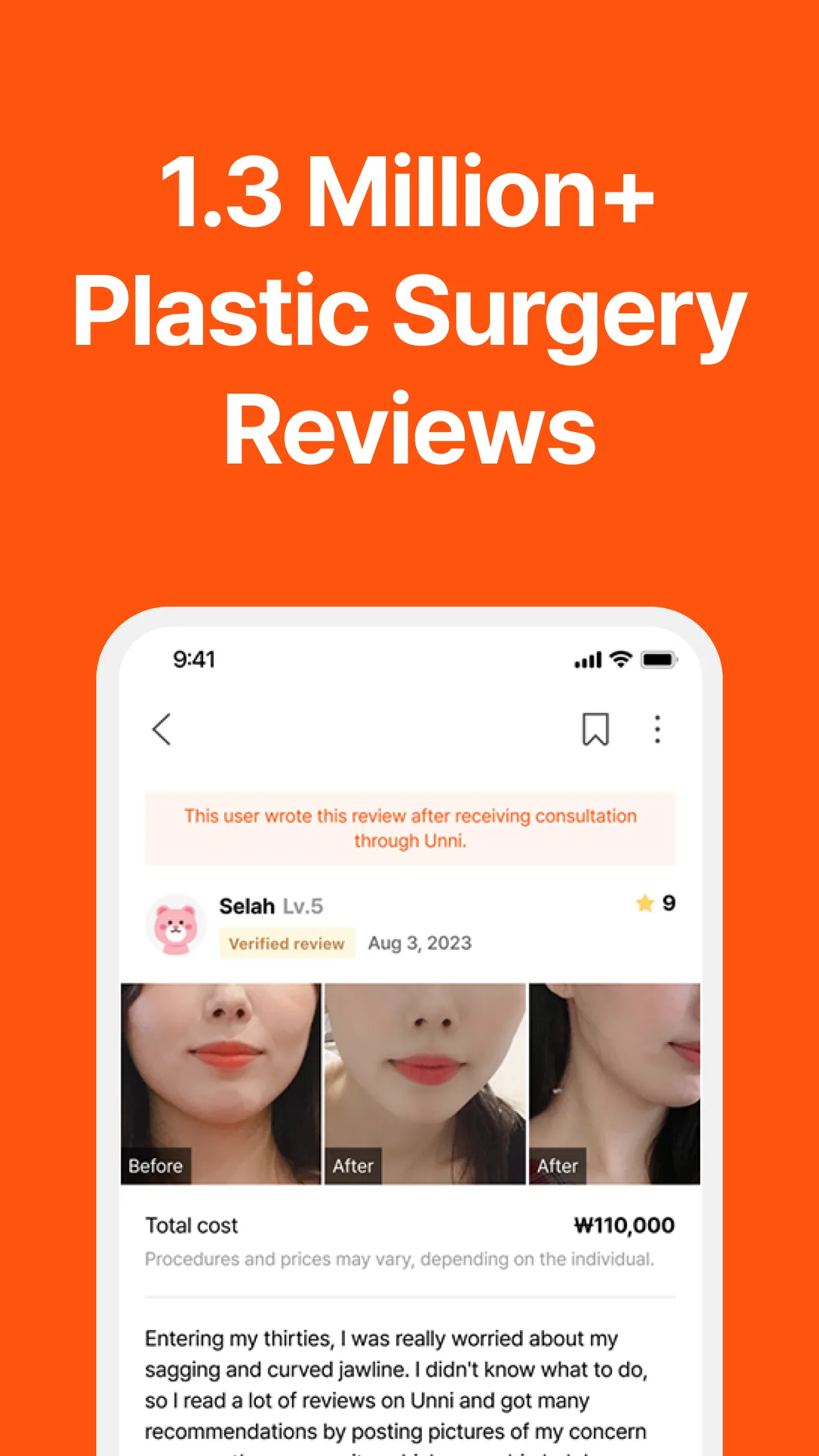 UNNI: Plastic Surgery & Review | Indus Appstore | Screenshot