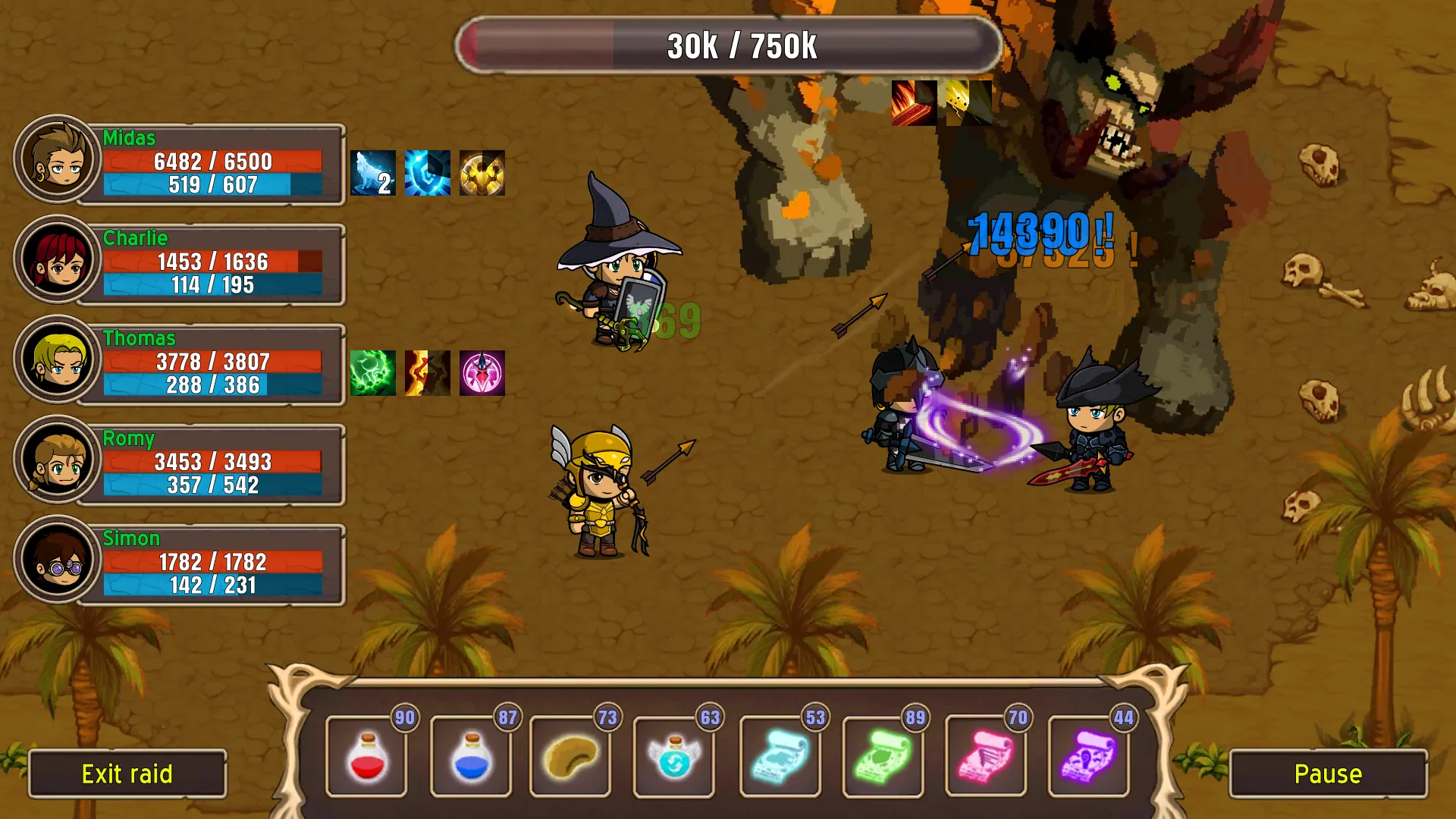 Epic Raiders - Old School RPG | Indus Appstore | Screenshot