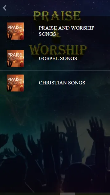 Praise and Worship Songs | Indus Appstore | Screenshot