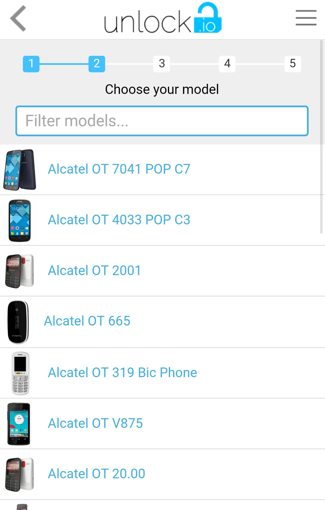 Unlock your Alcatel phones | Indus Appstore | Screenshot