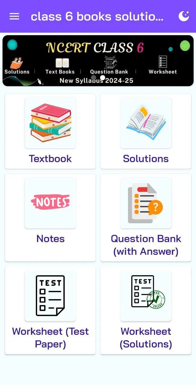 class 6 books solutions notes | Indus Appstore | Screenshot