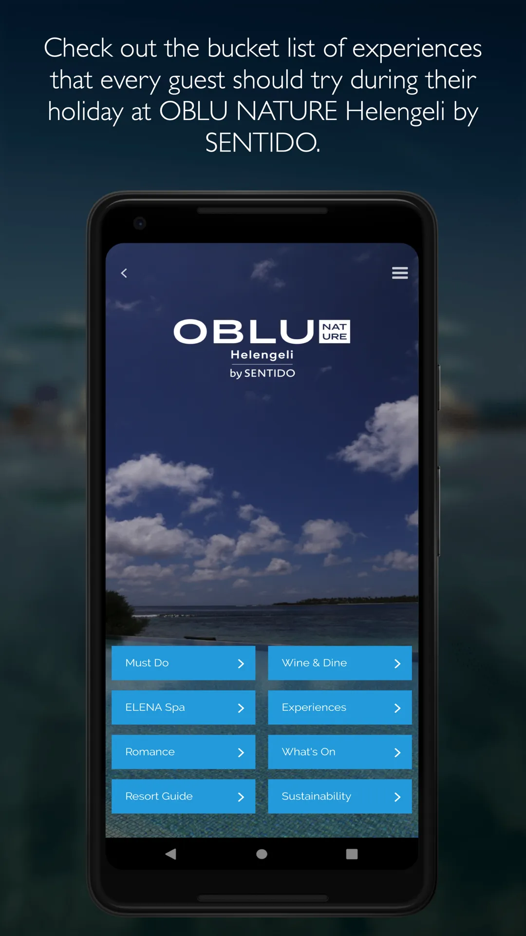 OBLU NATURE Helengeli | Indus Appstore | Screenshot