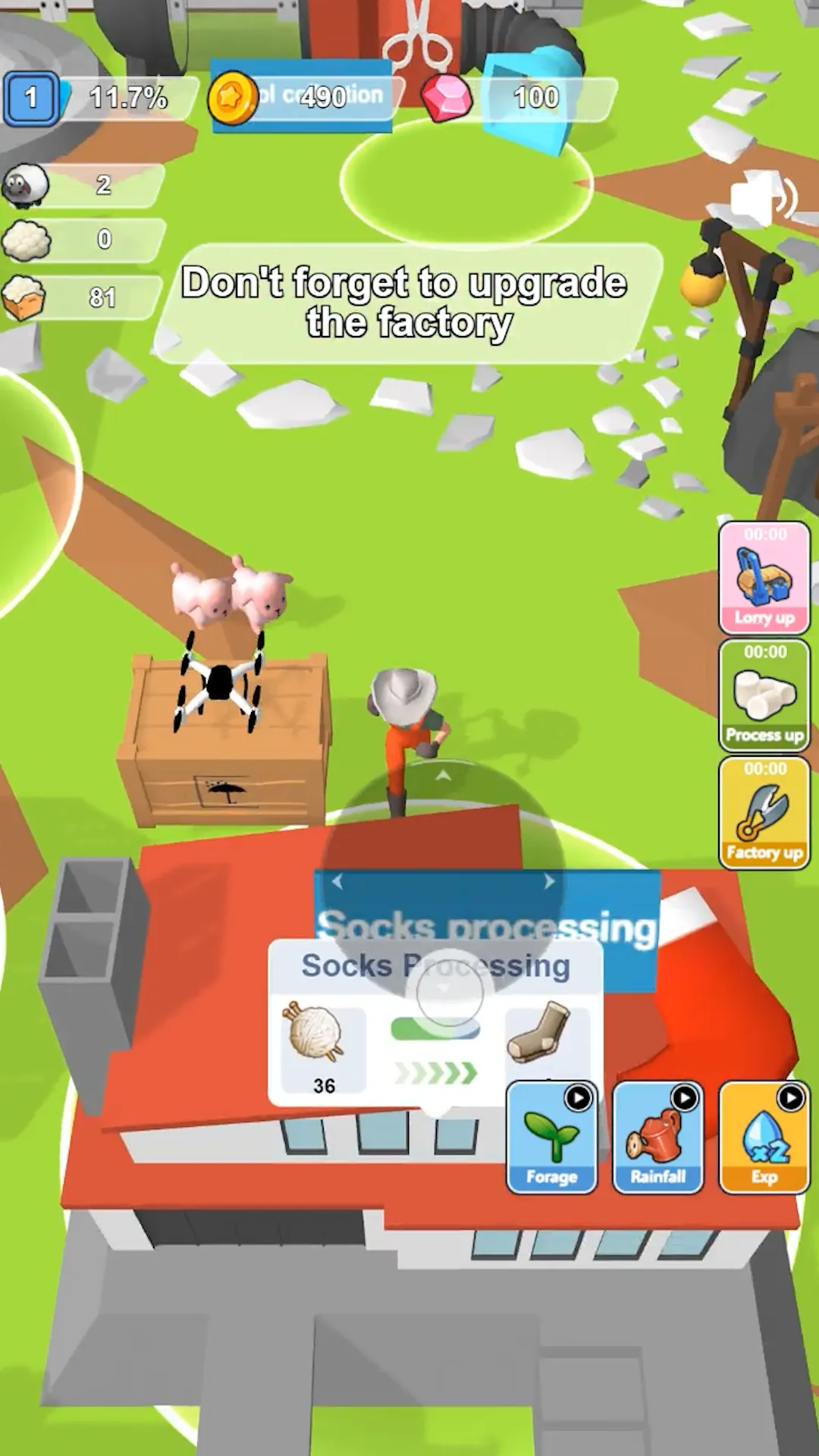 Idle Sheep 3D | Indus Appstore | Screenshot