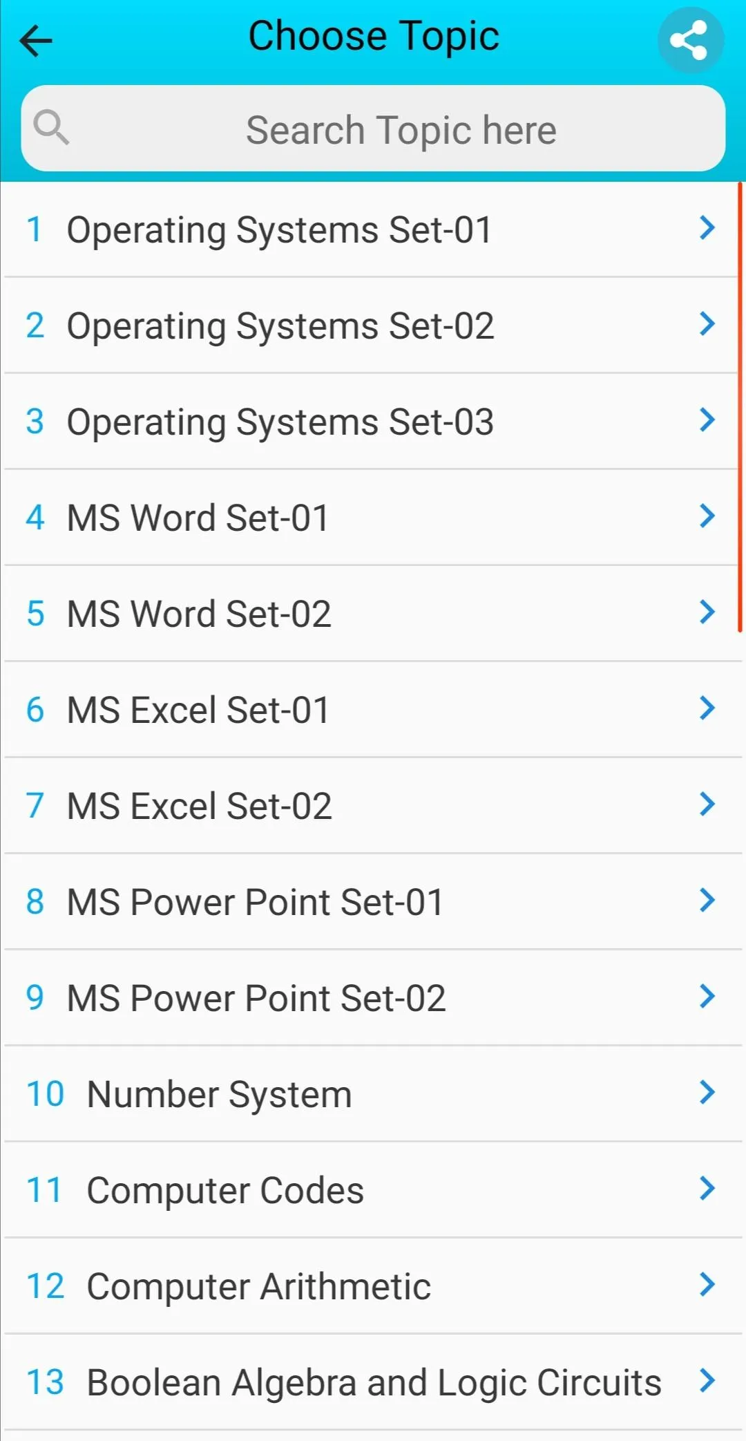 Computer Basics MCQs | Indus Appstore | Screenshot