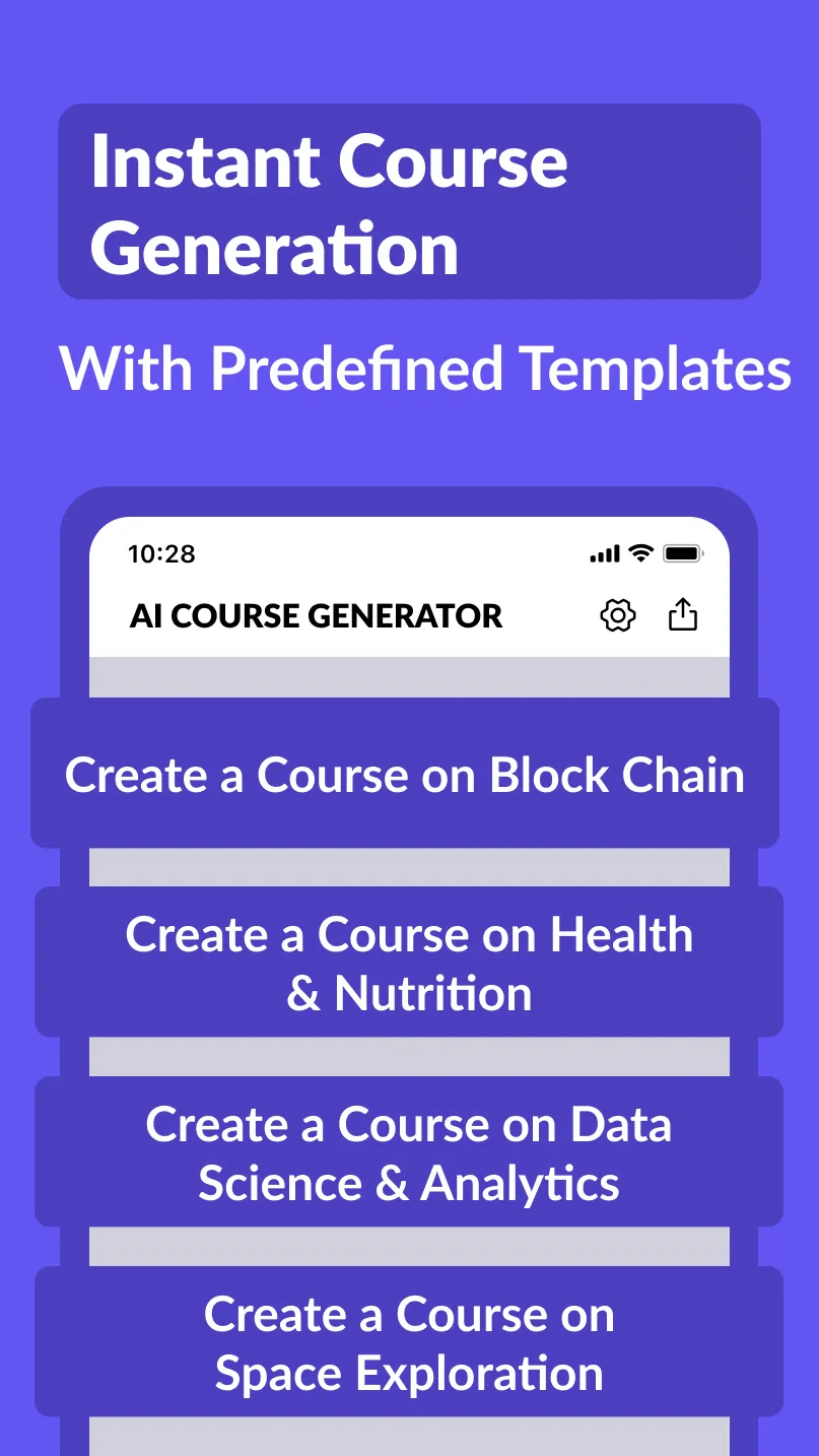 AI Course Creator - Generator | Indus Appstore | Screenshot