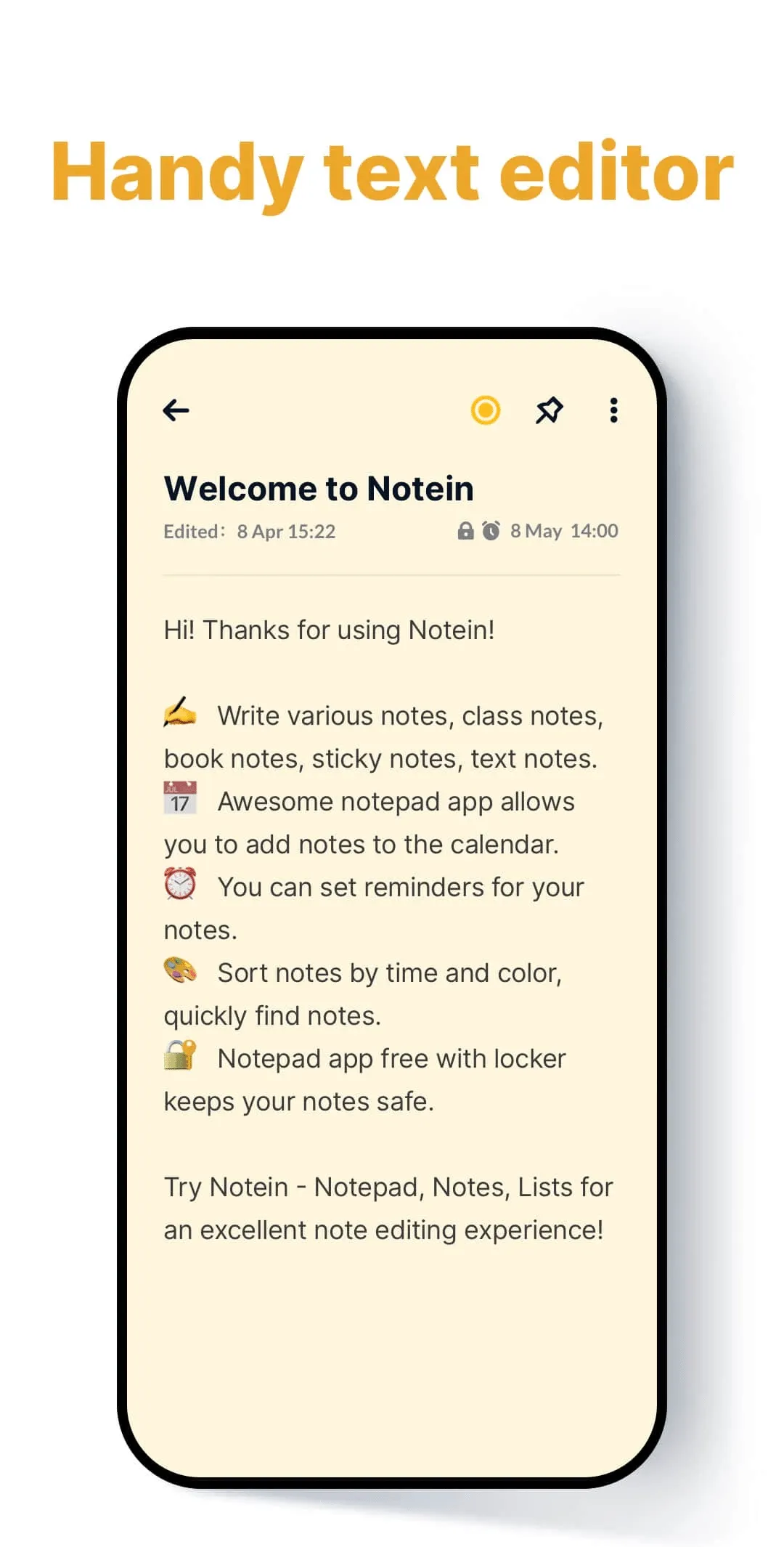 Notepad, Notes, Lists – Notein | Indus Appstore | Screenshot