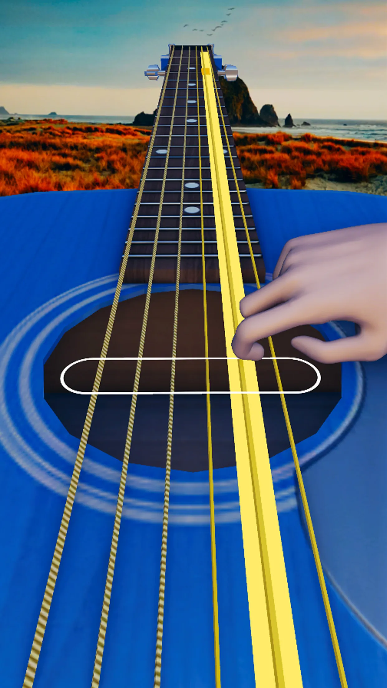 Acoustic electric guitar game | Indus Appstore | Screenshot