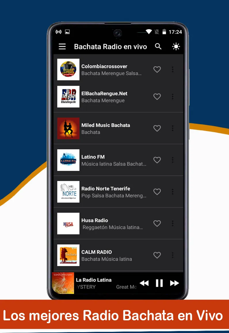 Bachata Radio | Indus Appstore | Screenshot