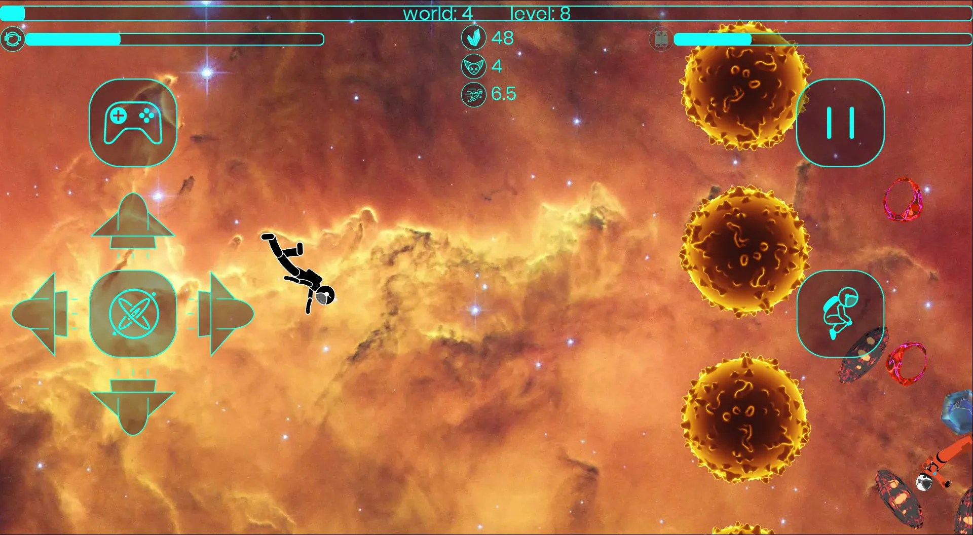 Astronaut Jetpack Training | Indus Appstore | Screenshot