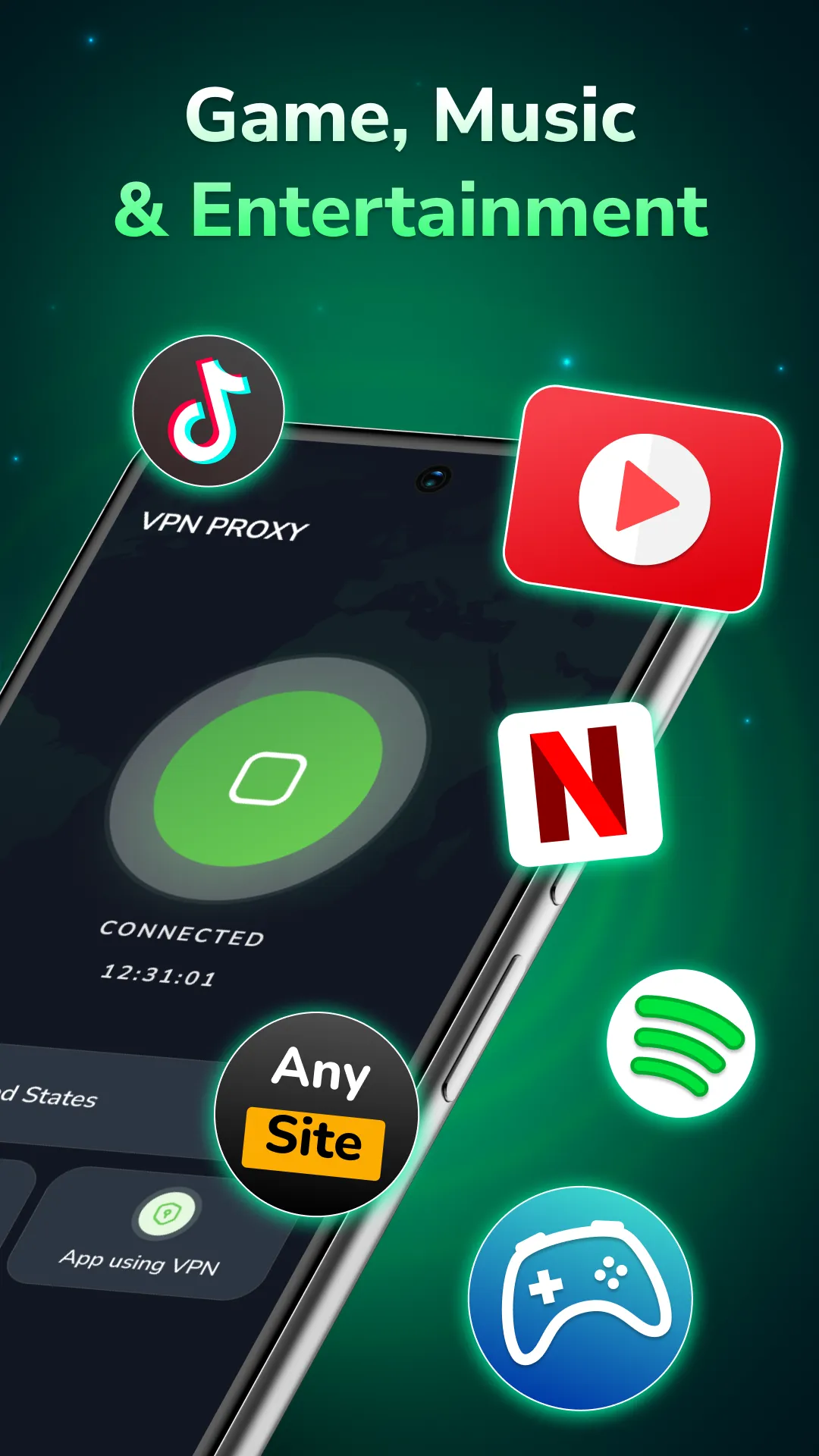 Amobear VPN: Secure VPN Proxy | Indus Appstore | Screenshot