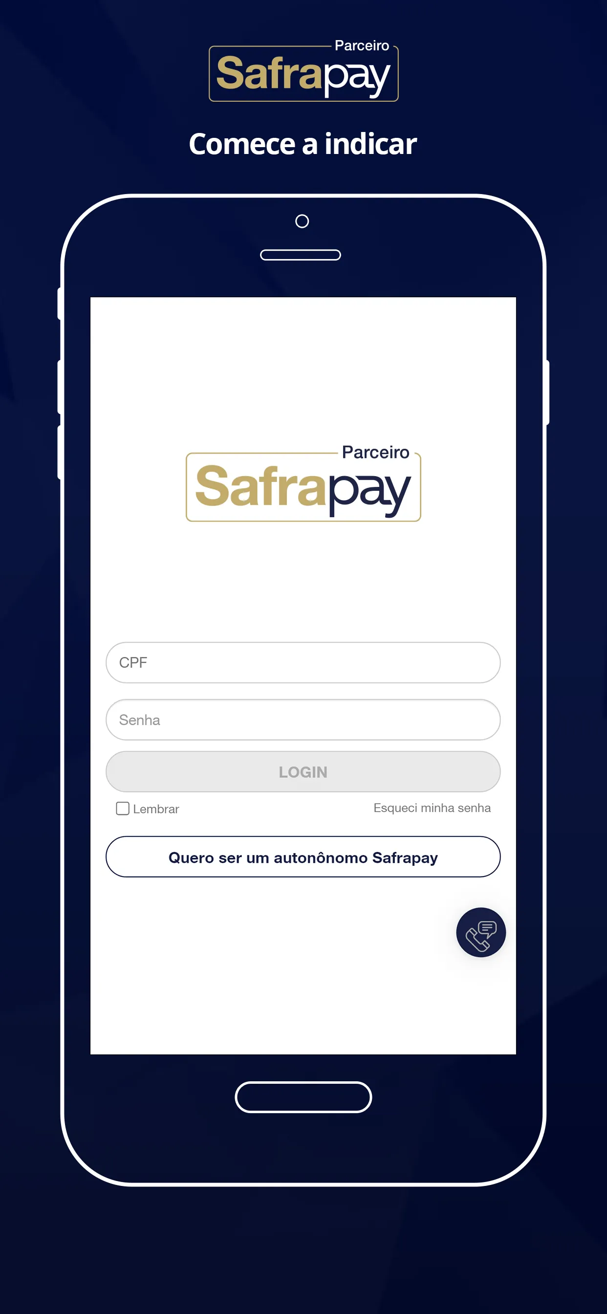 Parceiro SafraPay | Indus Appstore | Screenshot