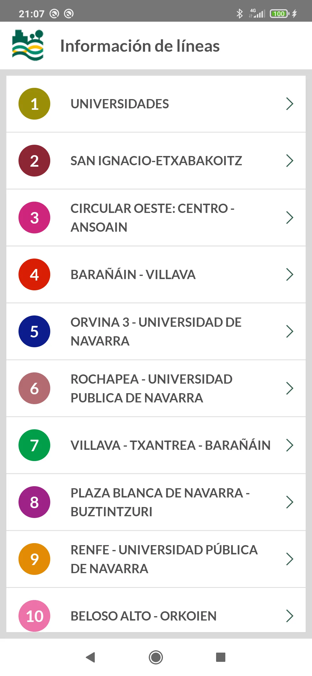 Tu Villavesa - Bus Pamplona | Indus Appstore | Screenshot