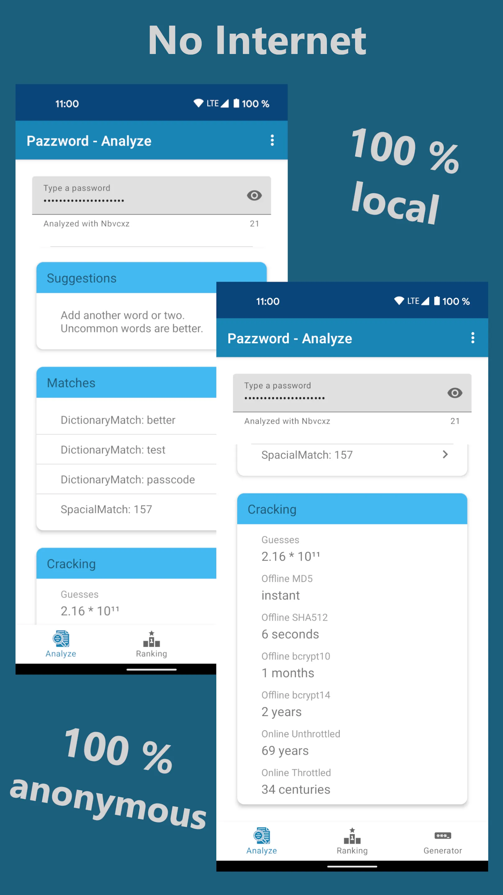 Pazzword - Password Evaluator | Indus Appstore | Screenshot