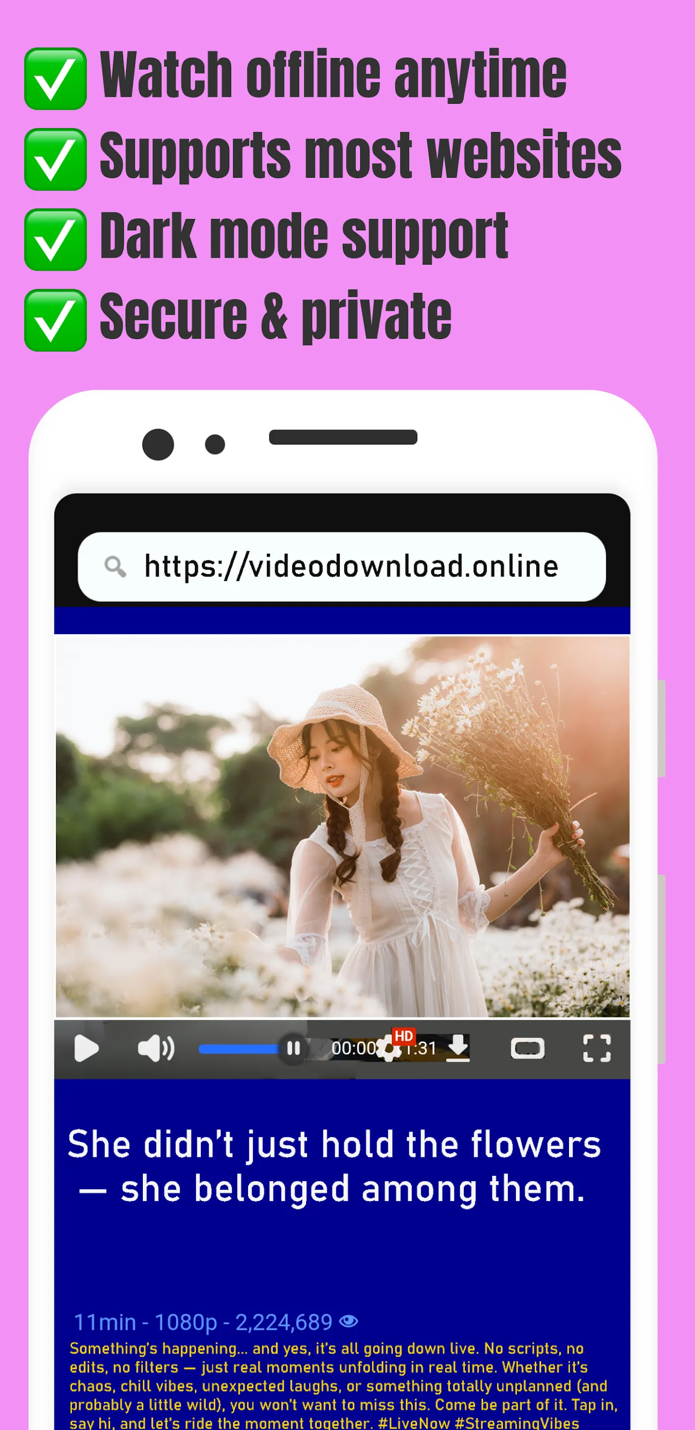 X Sexy Video Downloader hub HD | Indus Appstore | Screenshot