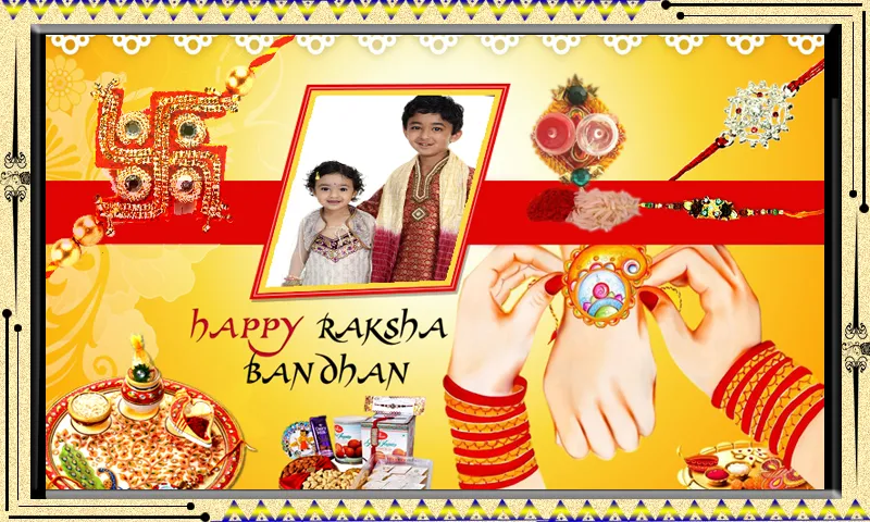 Raksha Bandhan Photo Frames | Indus Appstore | Screenshot