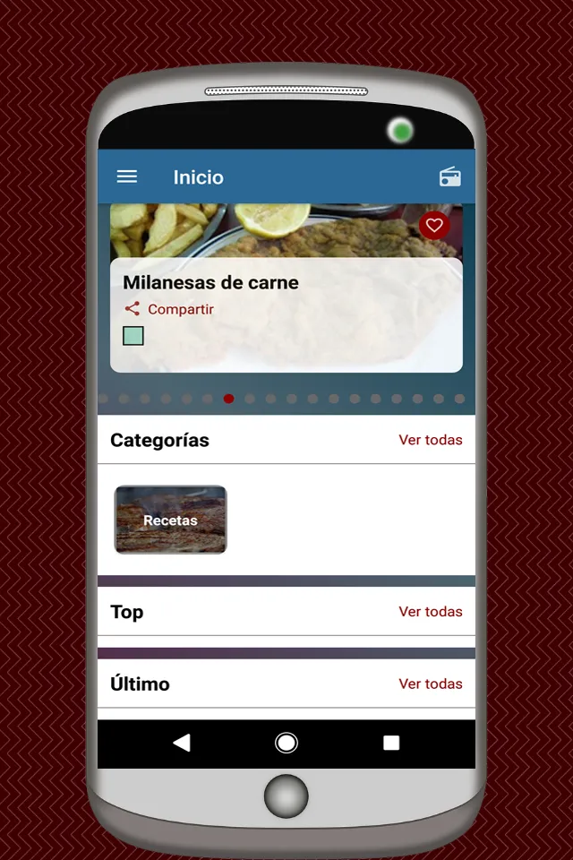 Recetas de Carnes | Indus Appstore | Screenshot