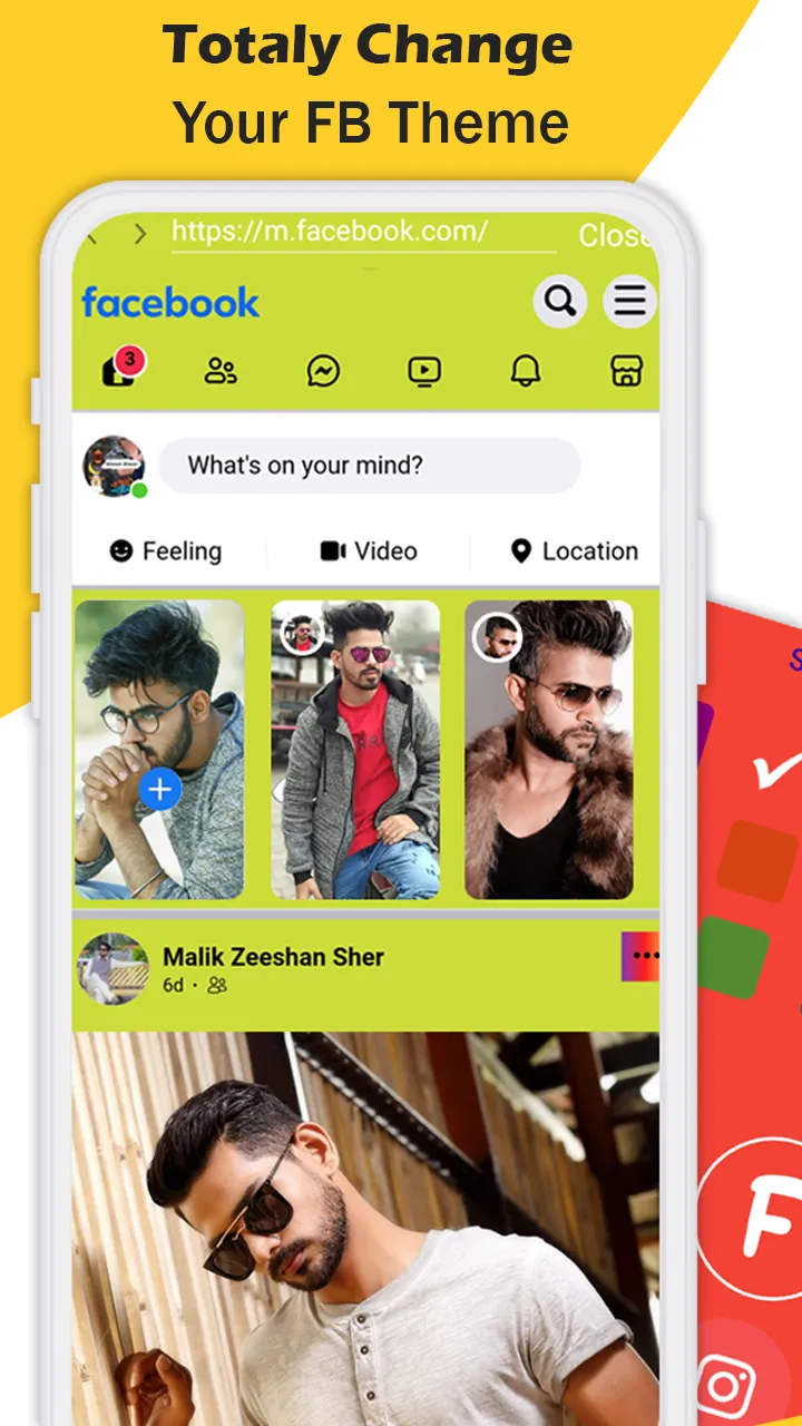 Multi Color For Facebook | Indus Appstore | Screenshot