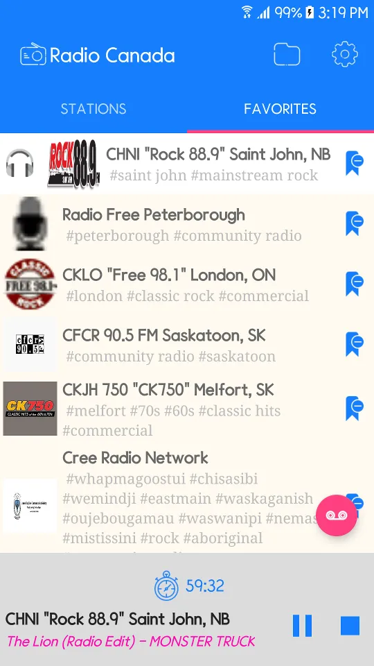 Radio CA-Canada | Indus Appstore | Screenshot