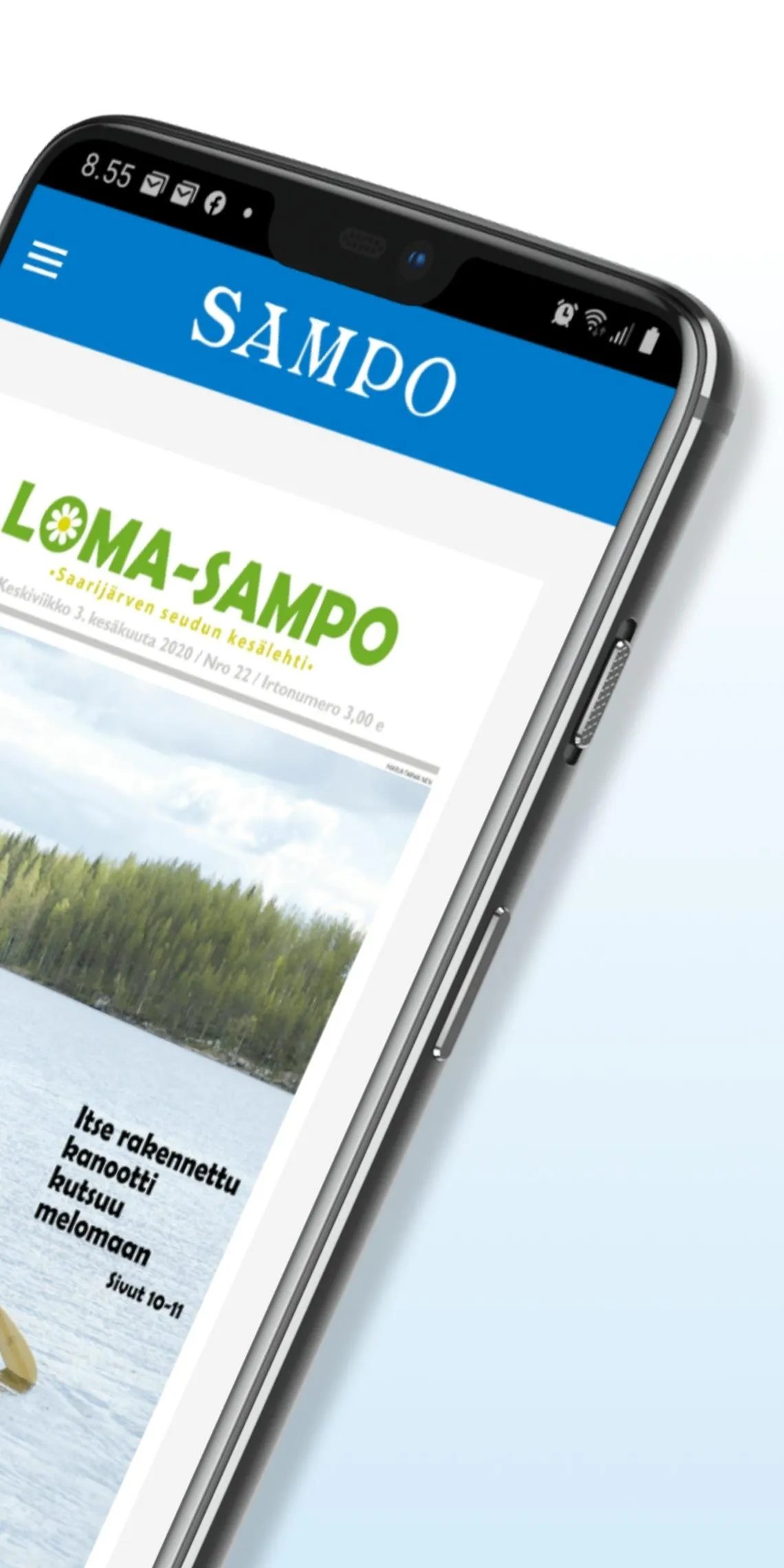 Sampo-lehti – päivän lehti | Indus Appstore | Screenshot