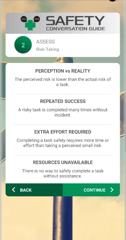 Safety Conversation Guide | Indus Appstore | Screenshot