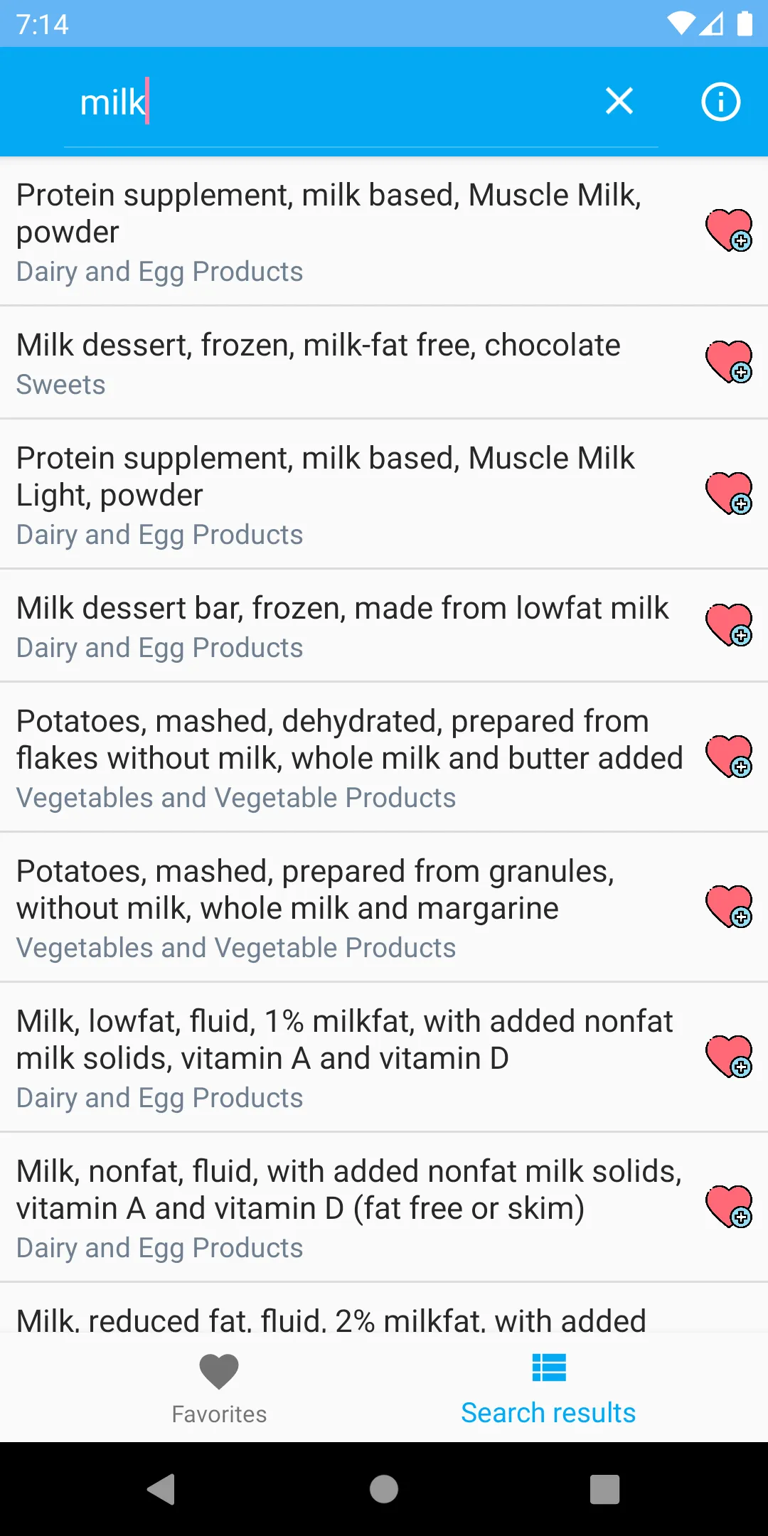 Nutritional Value | Indus Appstore | Screenshot