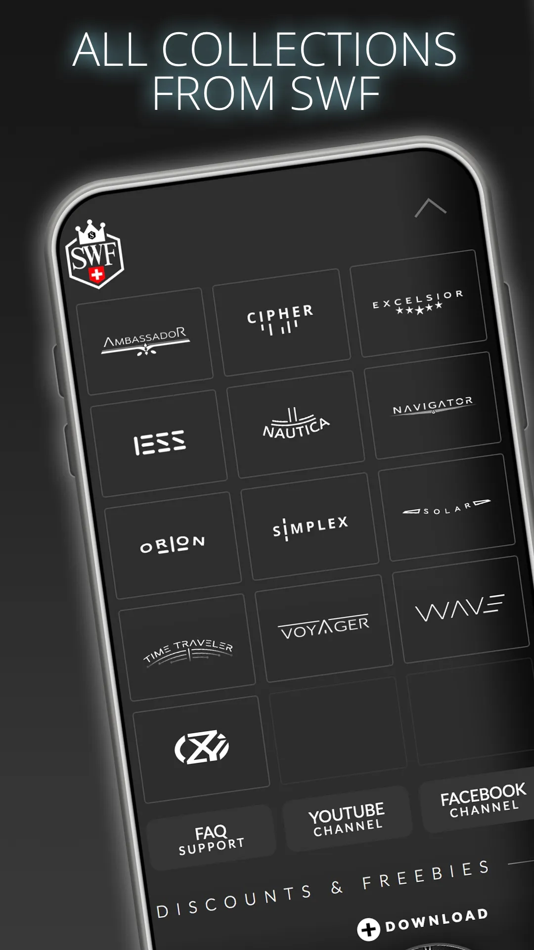 SWF Swiss Watch Face Store | Indus Appstore | Screenshot