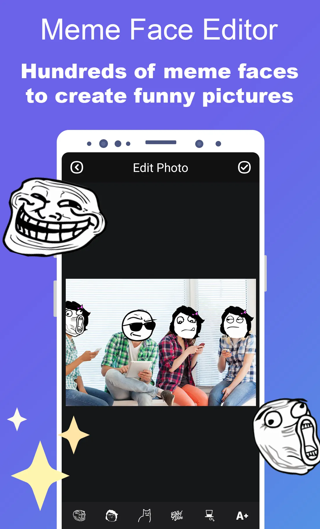 Comics Maker | Meme Face Maker | Indus Appstore | Screenshot