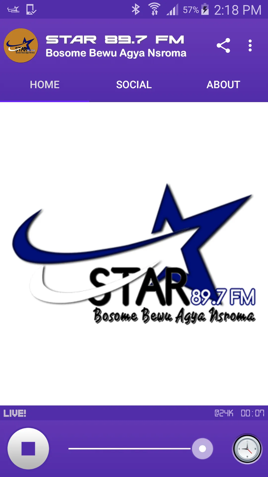 Star 89.7 FM | Indus Appstore | Screenshot