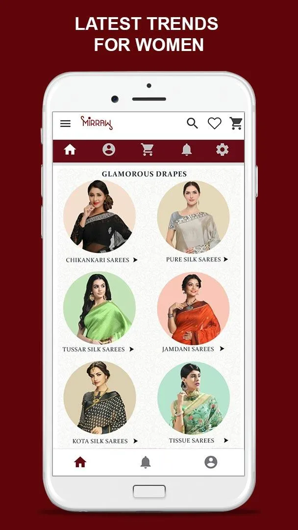 Sarees Online Shopping | Indus Appstore | Screenshot