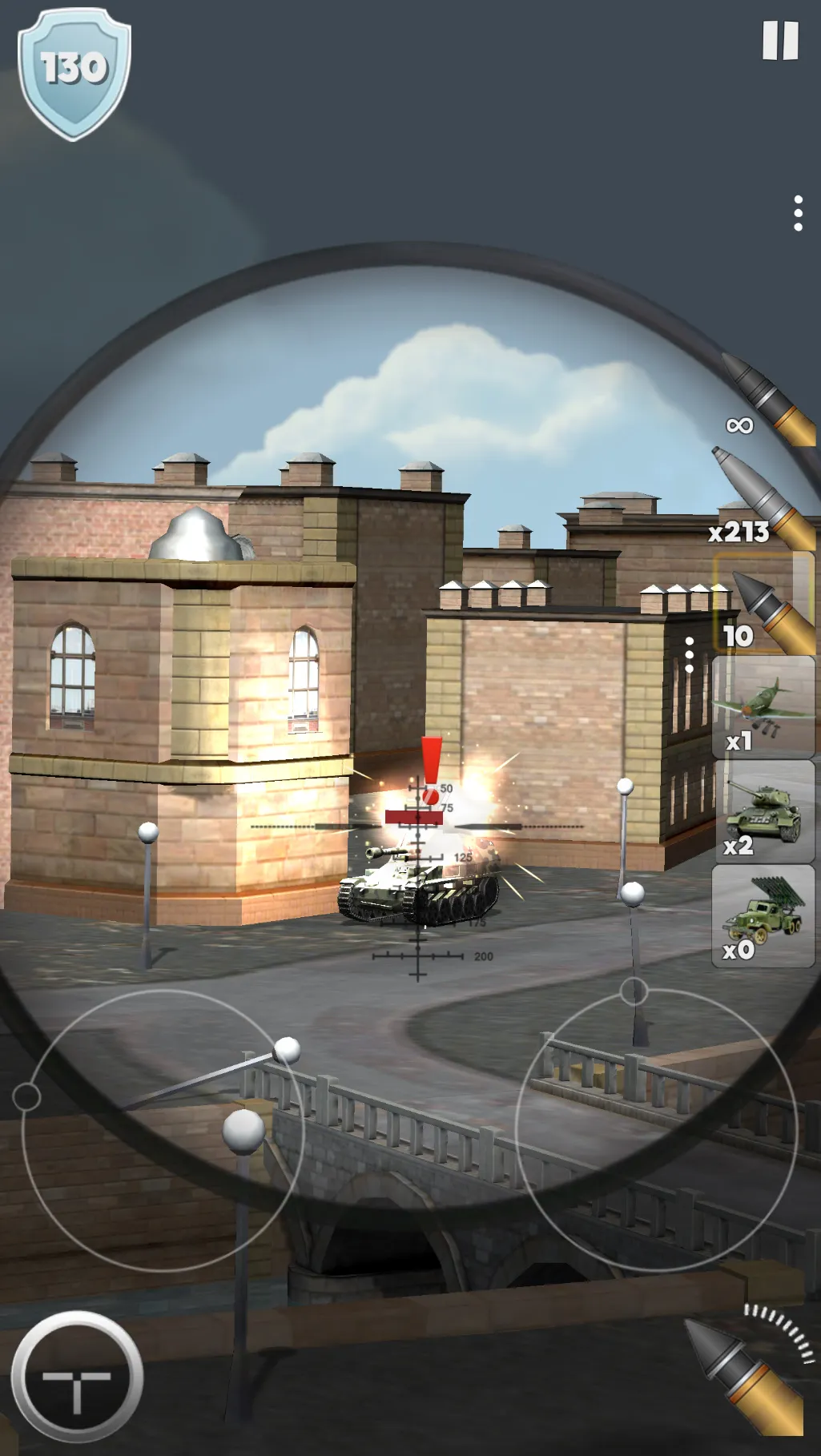 Artillery Guns Destroy Tanks | Indus Appstore | Screenshot