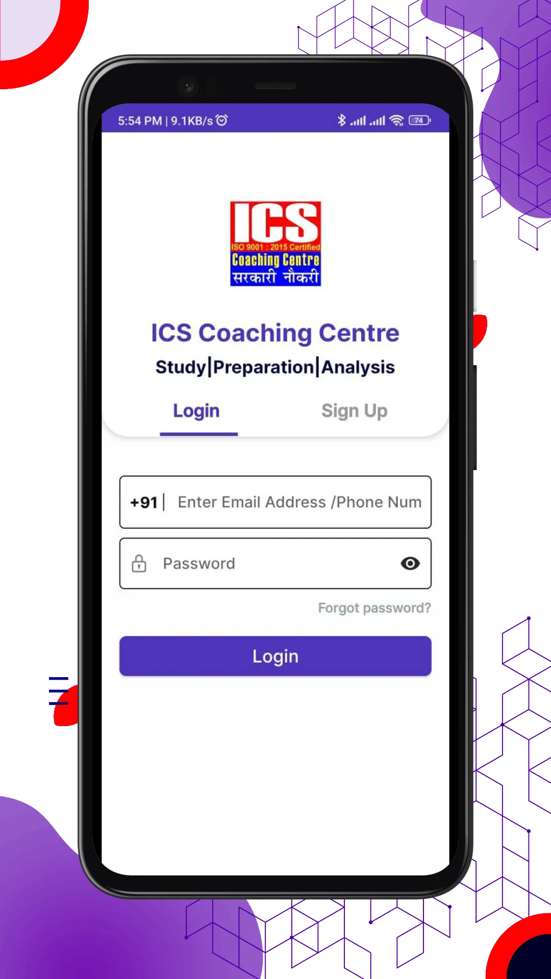 ICS Coaching | Indus Appstore | Screenshot