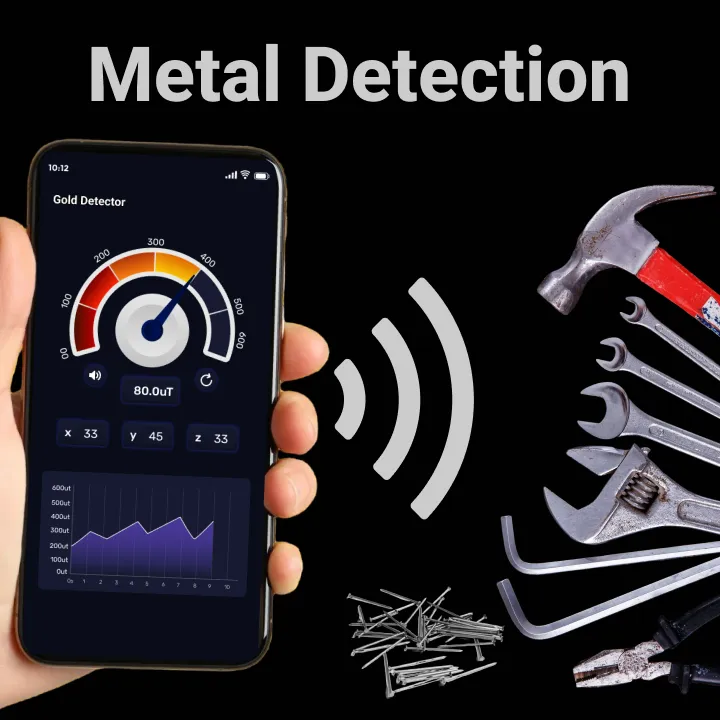 Metal Detector & Spy Camera | Indus Appstore | Screenshot