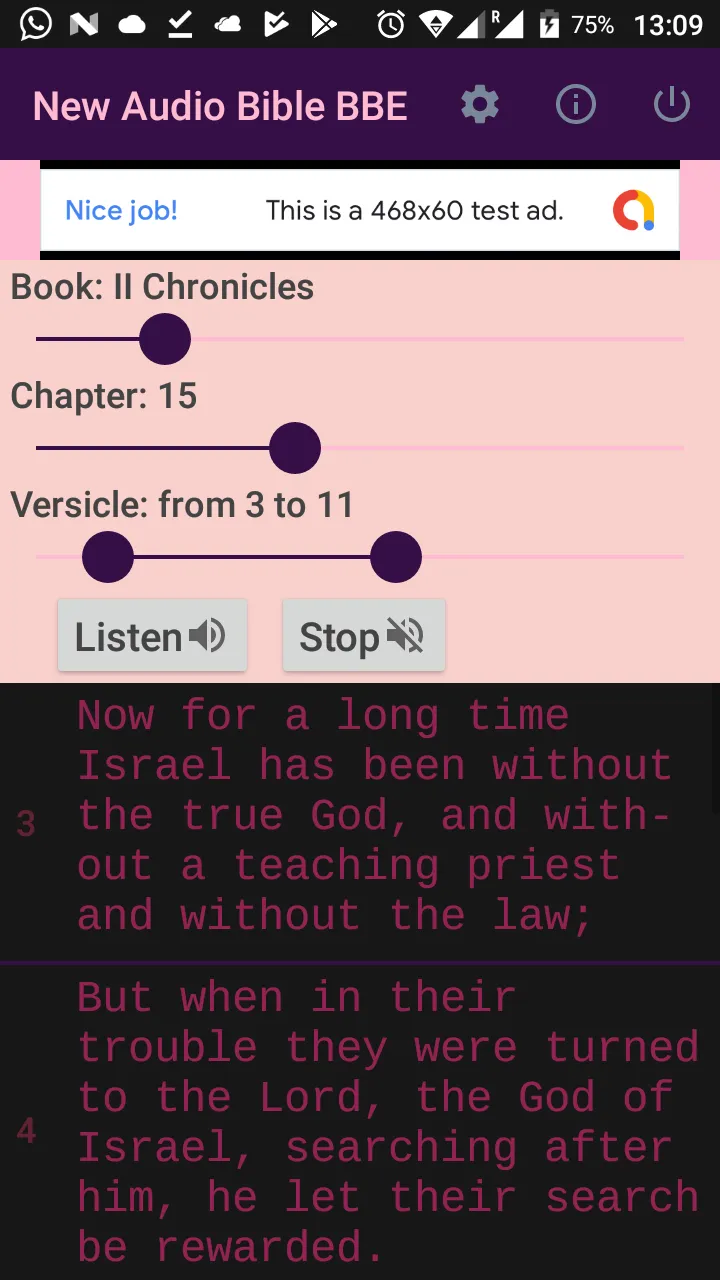 New Audio Bible in Basic Engli | Indus Appstore | Screenshot