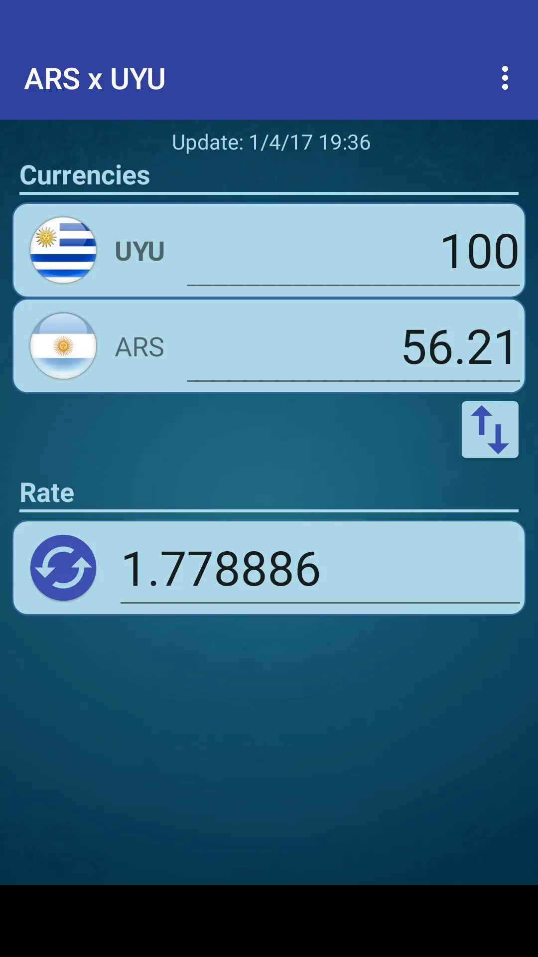 Arg. Peso x Uruguayan Peso | Indus Appstore | Screenshot