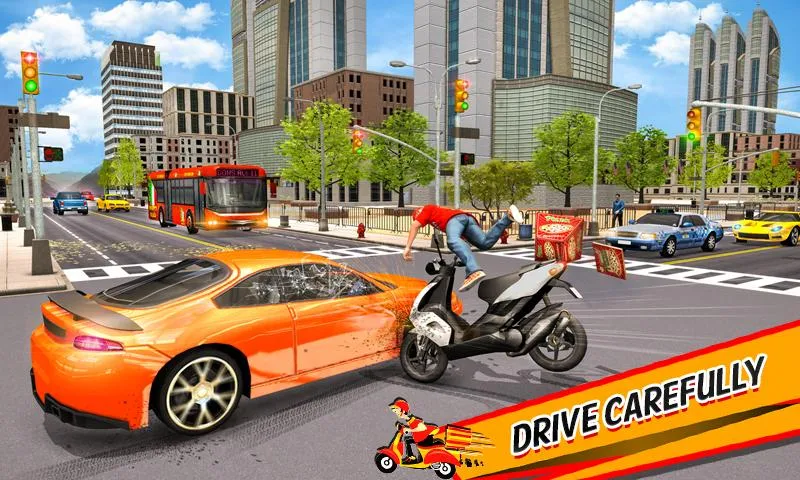 Pizza Delivery Boy Bike Games | Indus Appstore | Screenshot