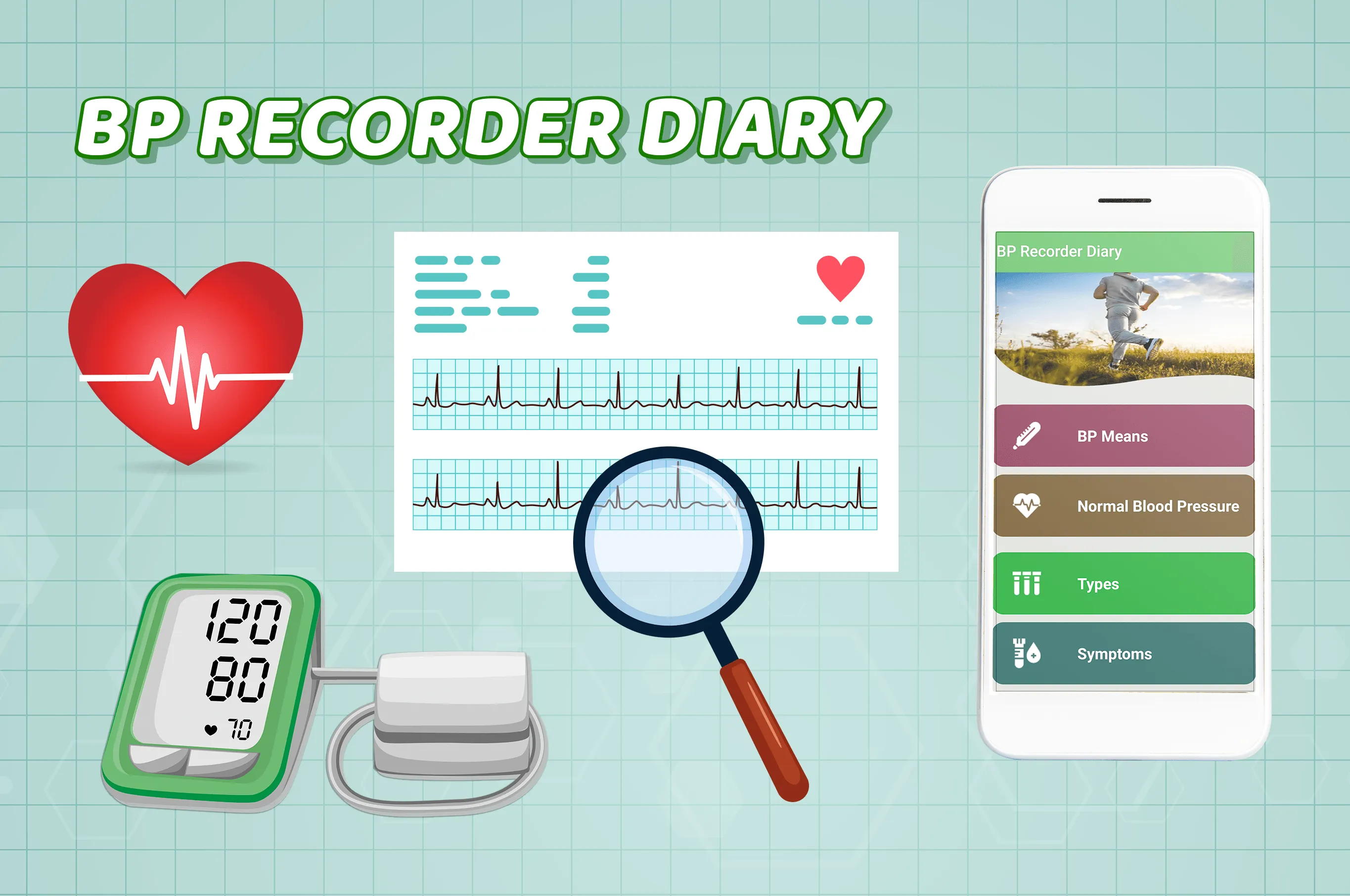 Blood Pressure Diary | Indus Appstore | Screenshot