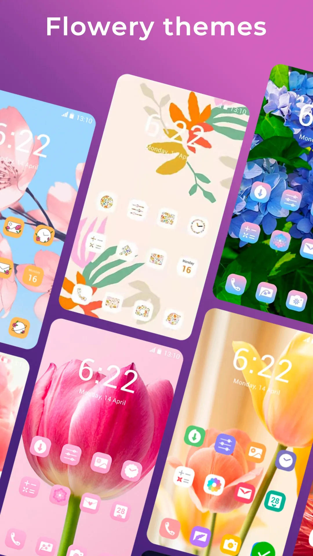 Flower Launcher, beauty themes | Indus Appstore | Screenshot