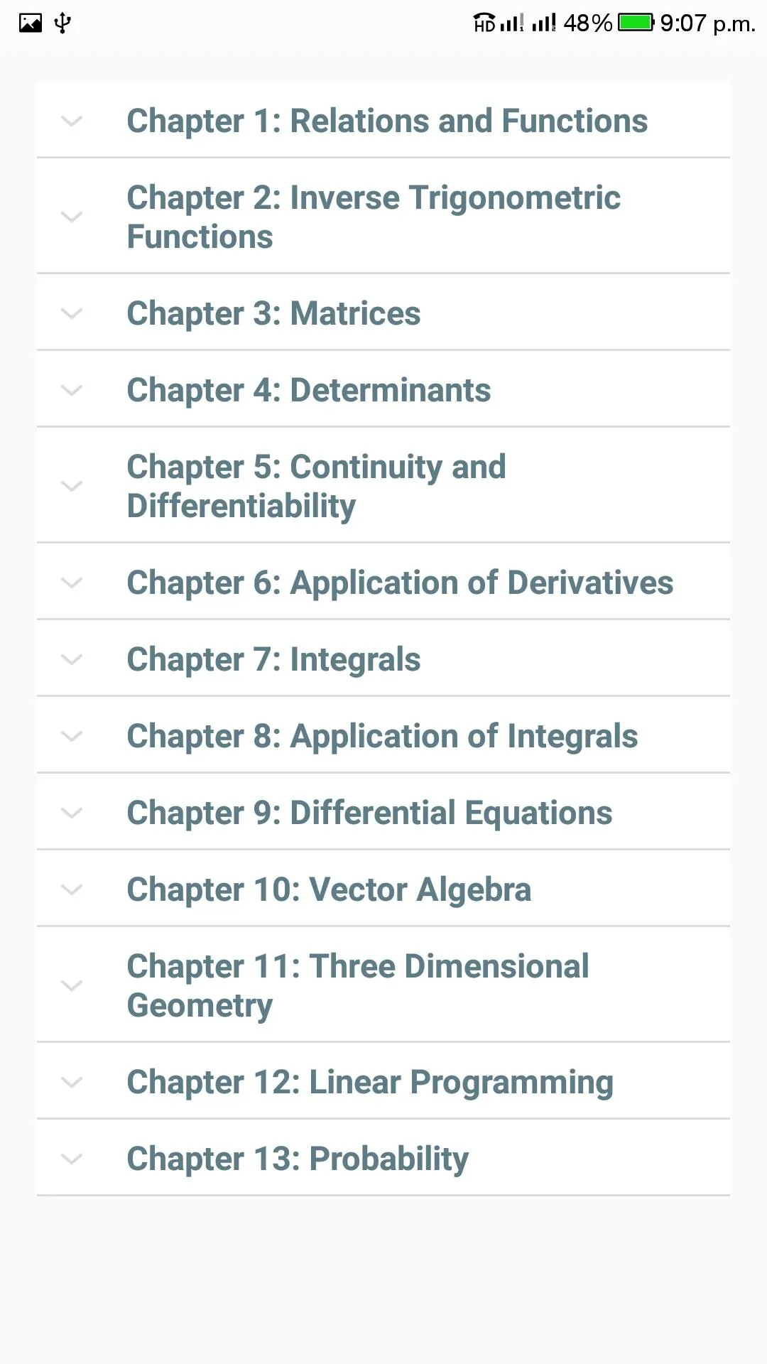 Class 12 Maths NCERT Solutions | Indus Appstore | Screenshot