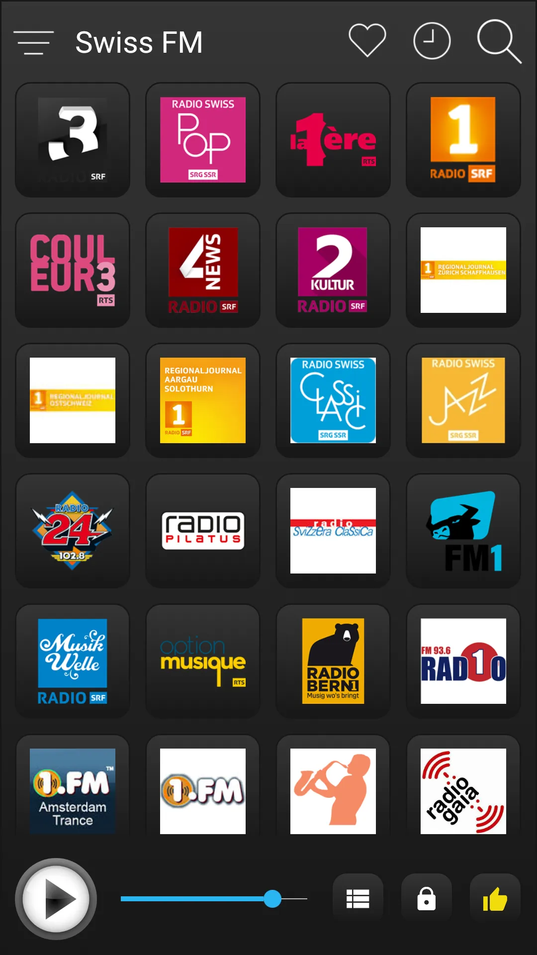 Switzerland Radio FM AM Music | Indus Appstore | Screenshot