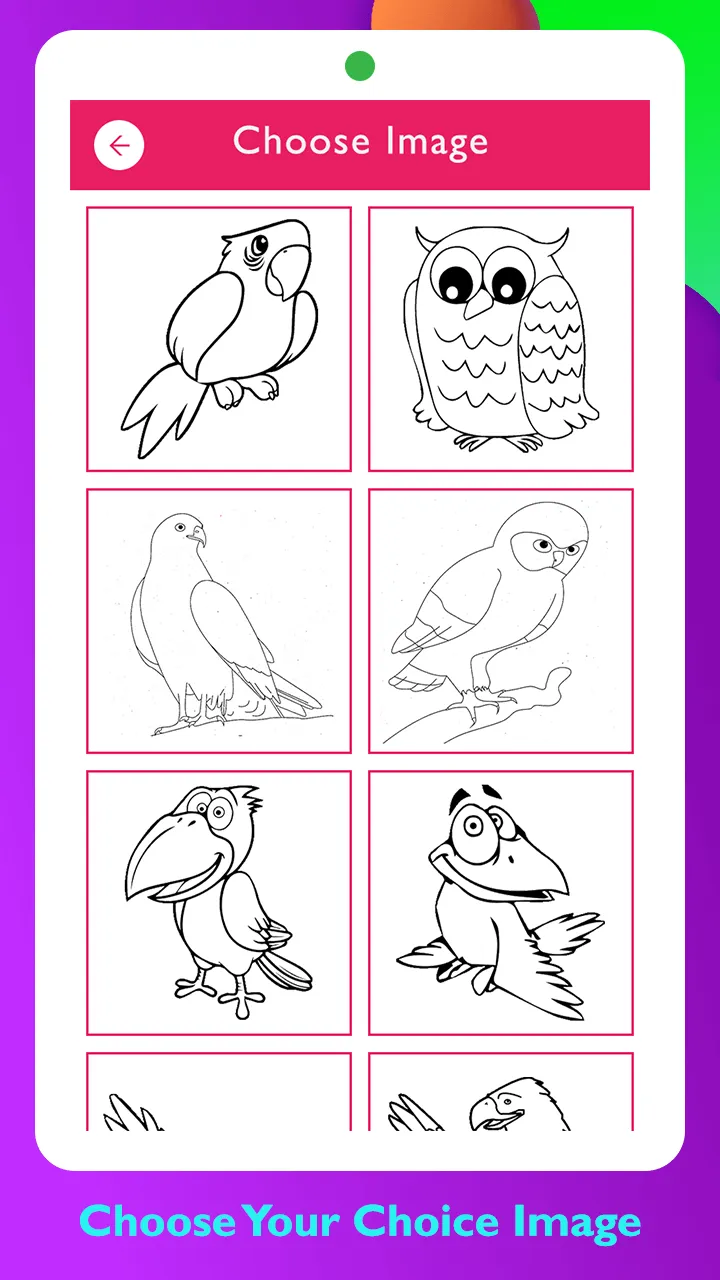 Birds Coloring Games | Indus Appstore | Screenshot