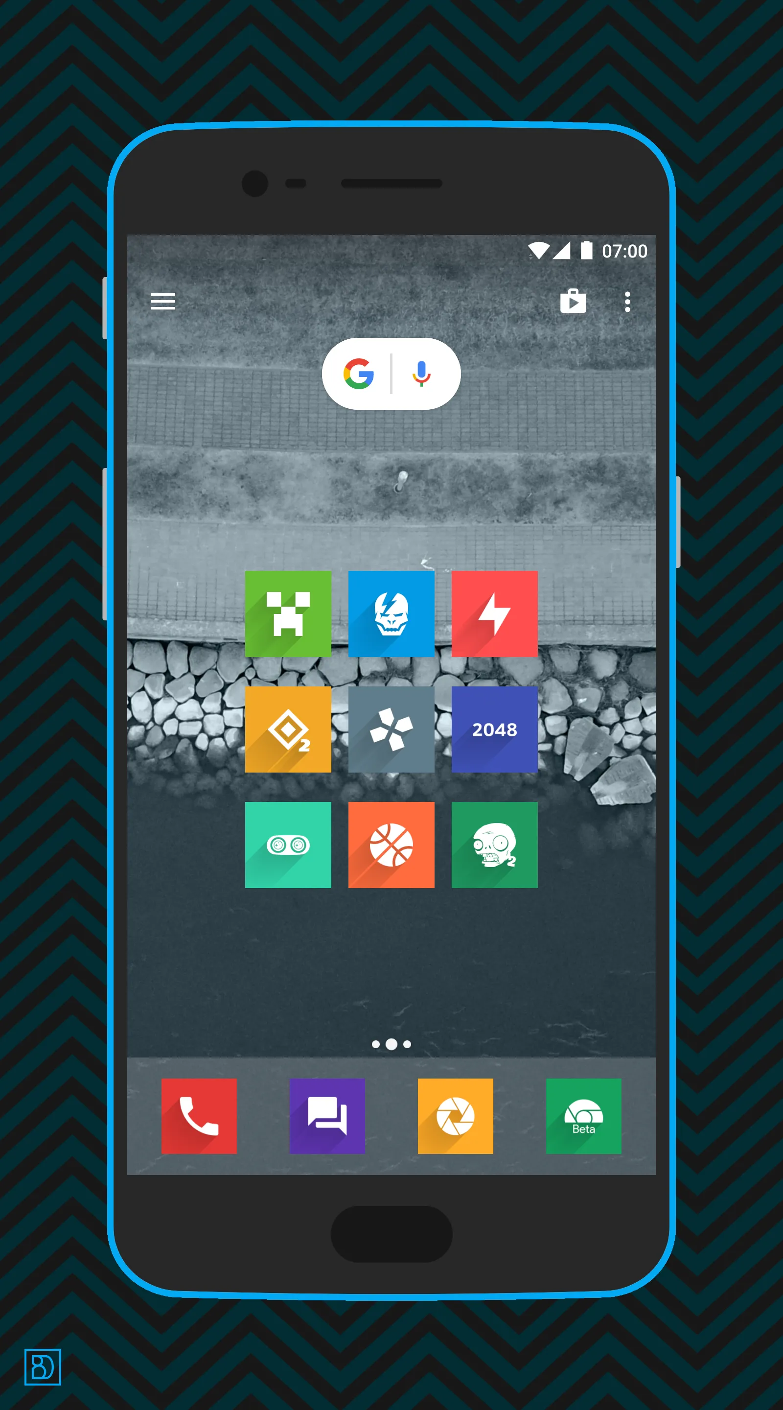 Voxel – Flat Style Icon Pack | Indus Appstore | Screenshot