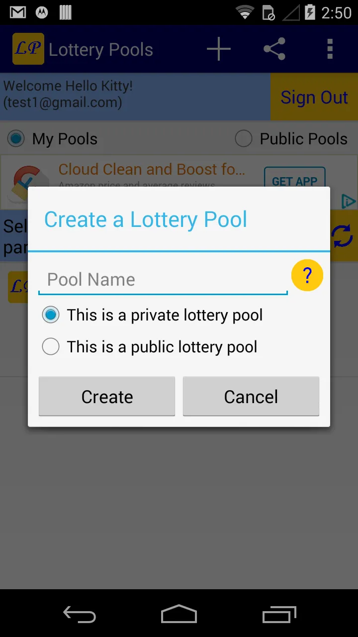 Lottery Pools | Indus Appstore | Screenshot