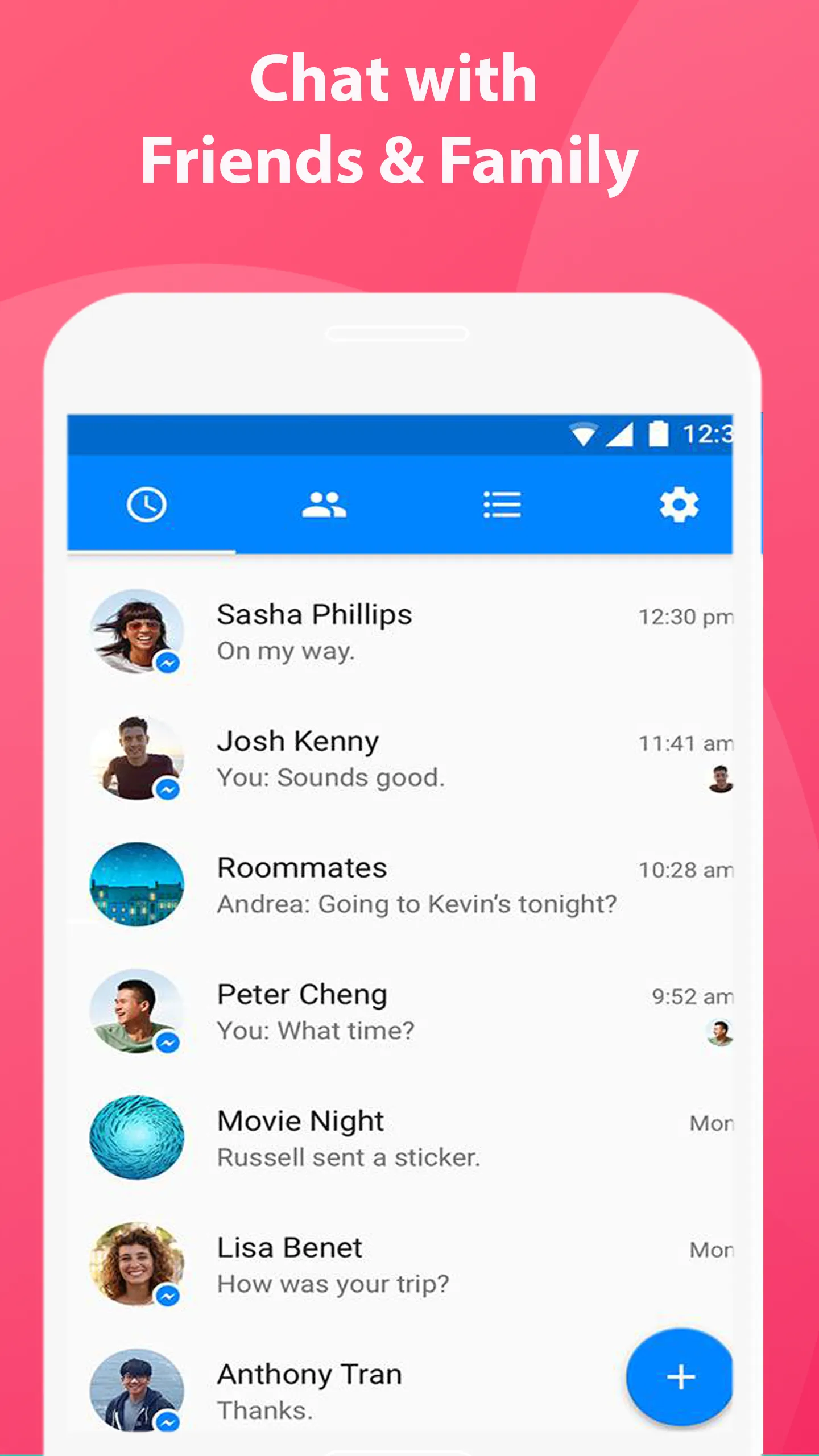 Messenger Text and Video Call | Indus Appstore | Screenshot