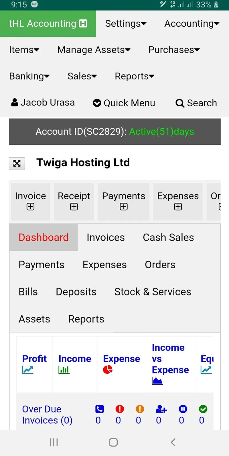 tHL Accounting | Indus Appstore | Screenshot