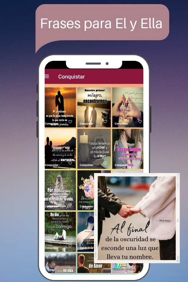 Frases para Conquistar | Indus Appstore | Screenshot