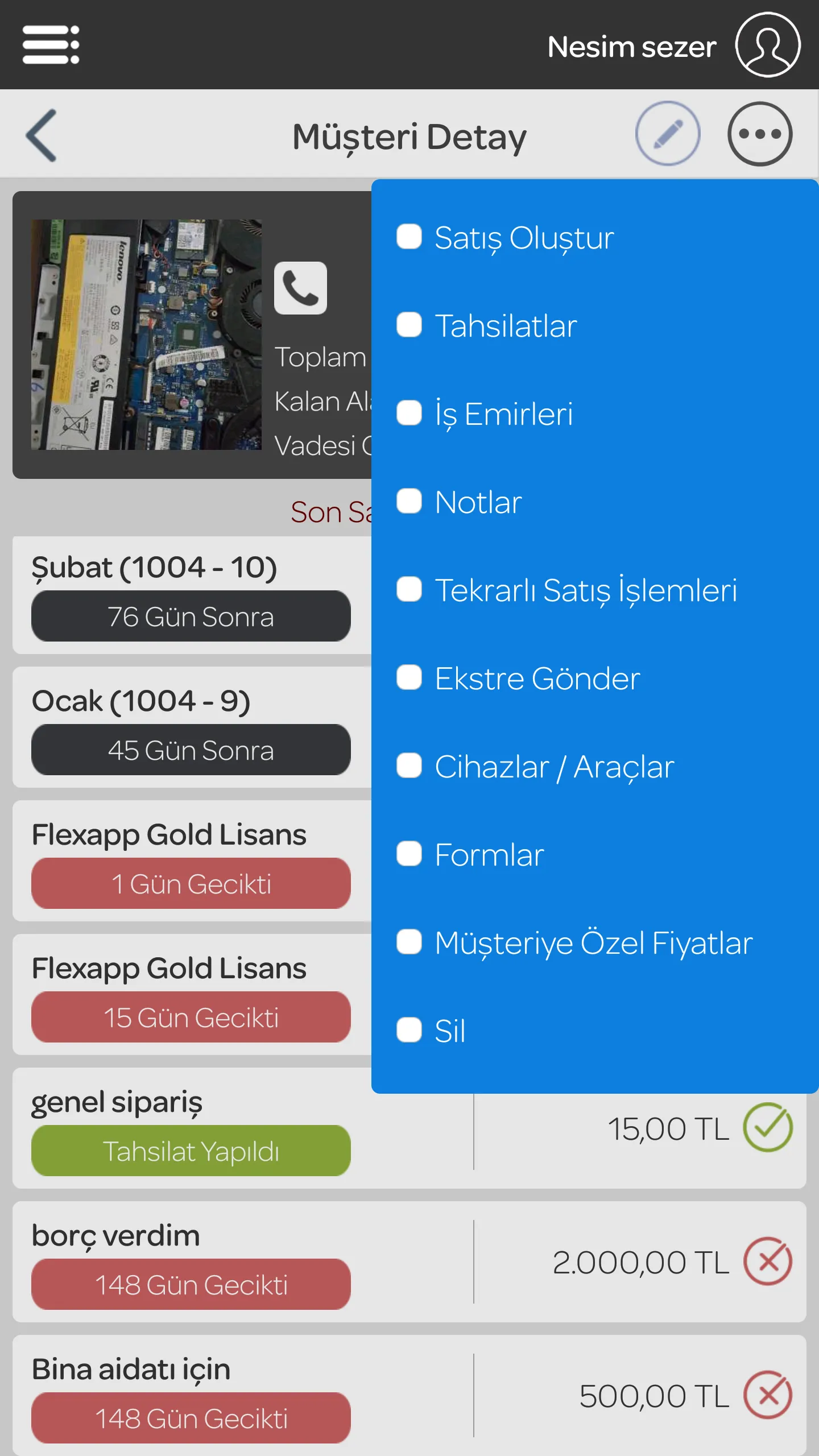 FlexHesap - Ön Muhasebe | Indus Appstore | Screenshot