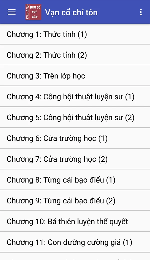 Van co chi ton - tien hiep | Indus Appstore | Screenshot