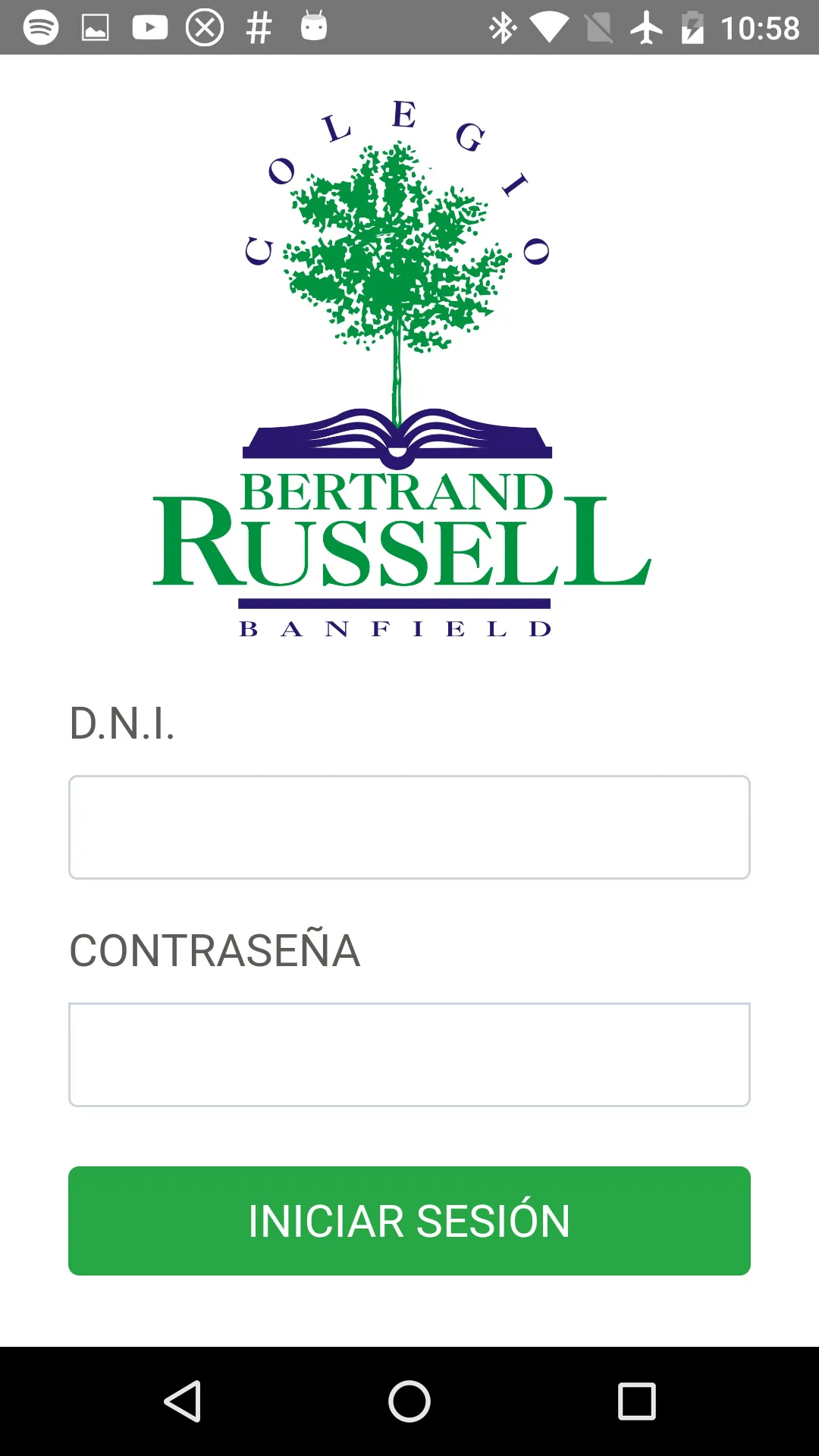 Familias - Colegio Bertrand Ru | Indus Appstore | Screenshot