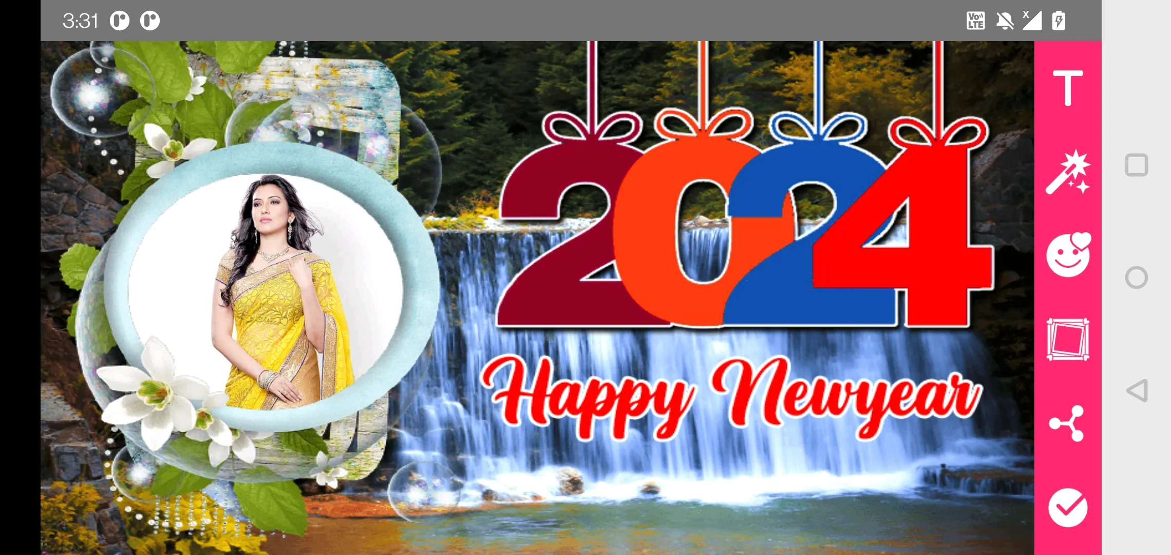 Happy Newyear Photo Editor | Indus Appstore | Screenshot