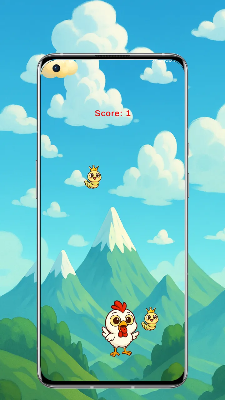 Chicken Dodge | Indus Appstore | Screenshot